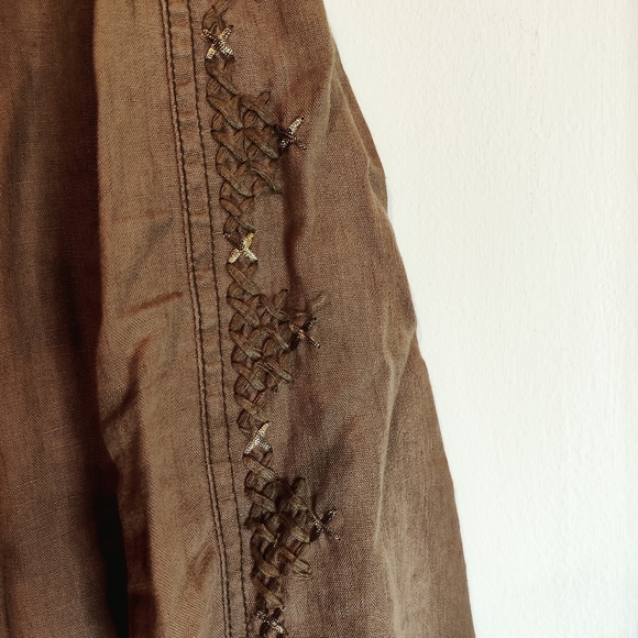 Free People Embroidered Utility Jacket - Picture 4 of 5